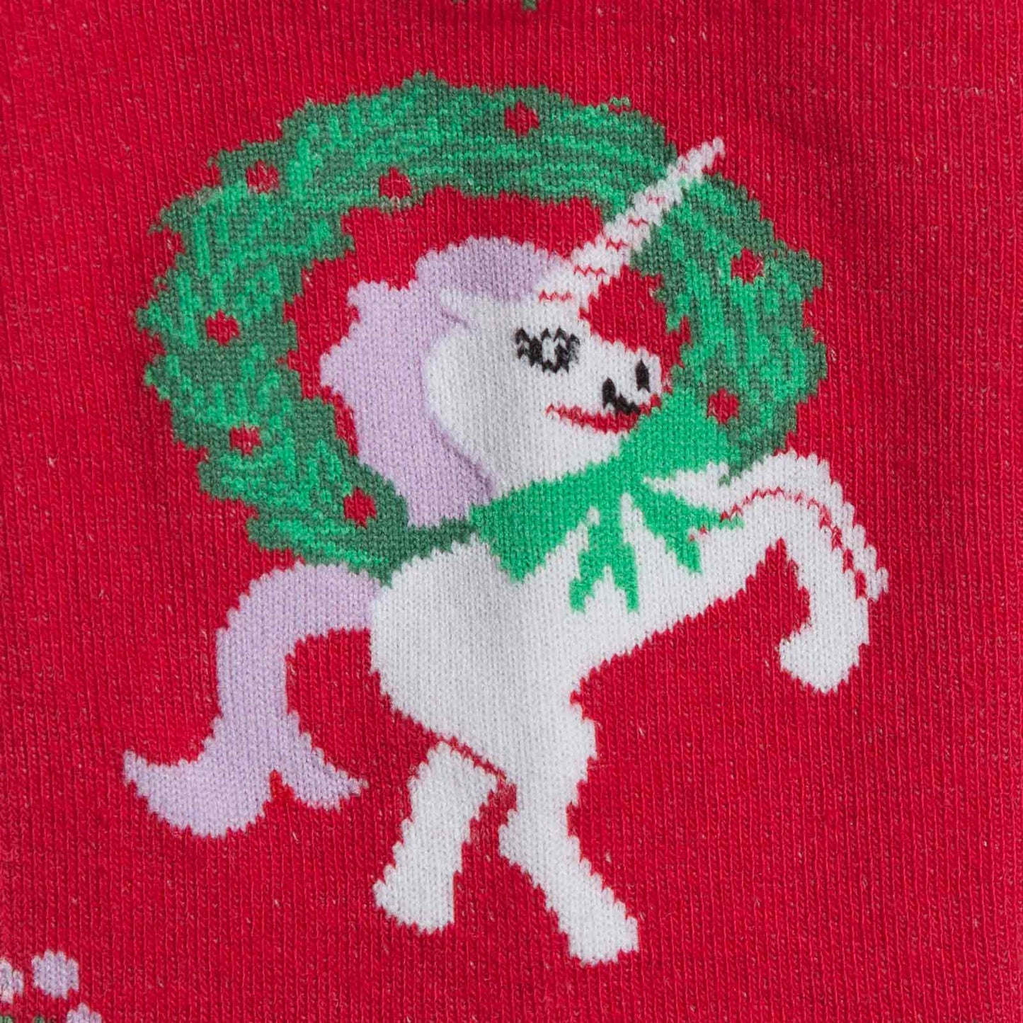 Sock It To Me Women's Funky Knee High Socks - Horn for the Holidays