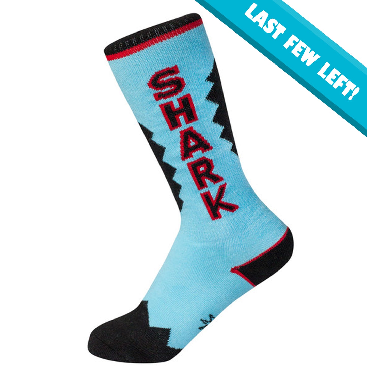 Gumball Poodle Unisex KIDS Knee High Socks - Shark