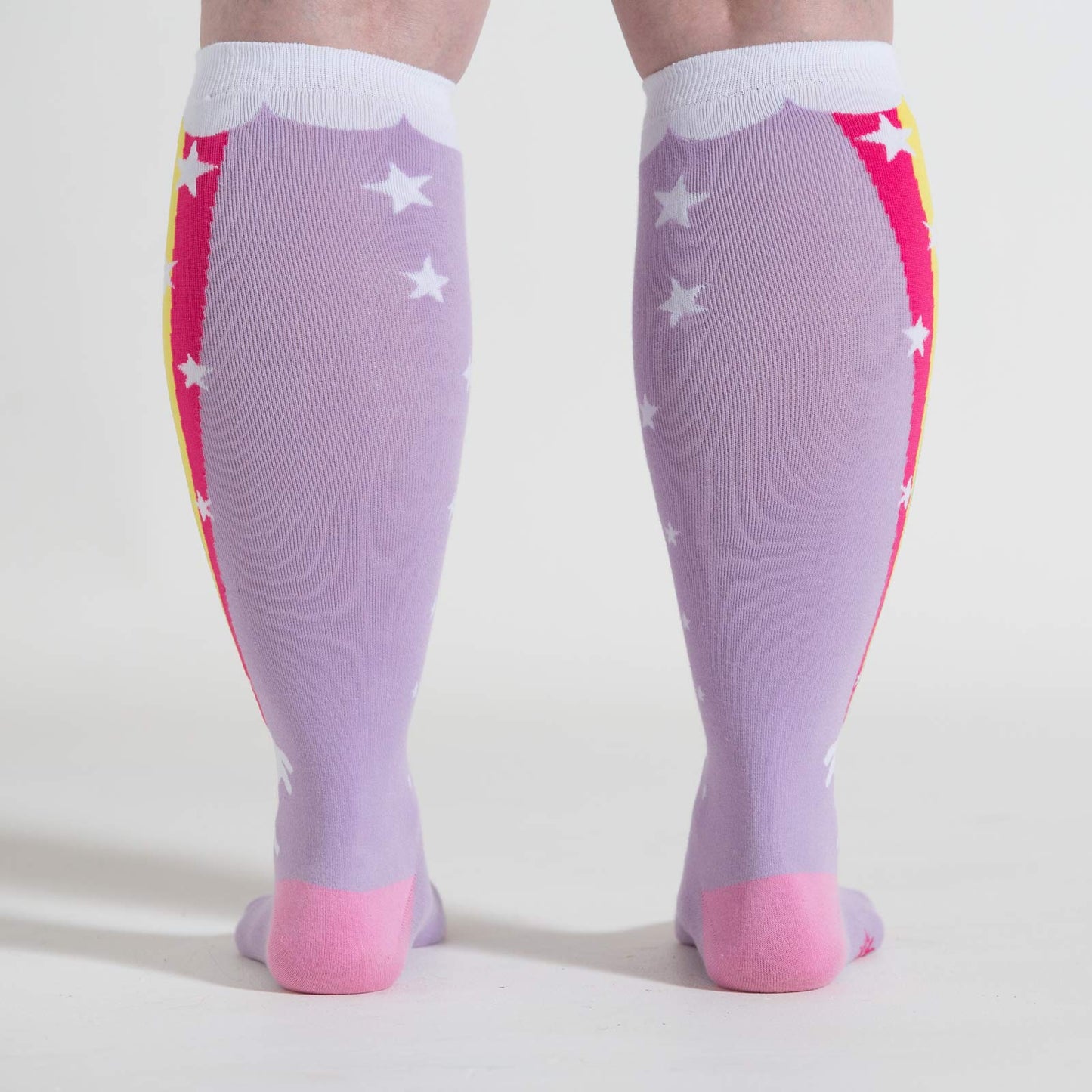 Sock It To Me STRETCH-IT Unisex Knee High Socks - Rainbow Blast
