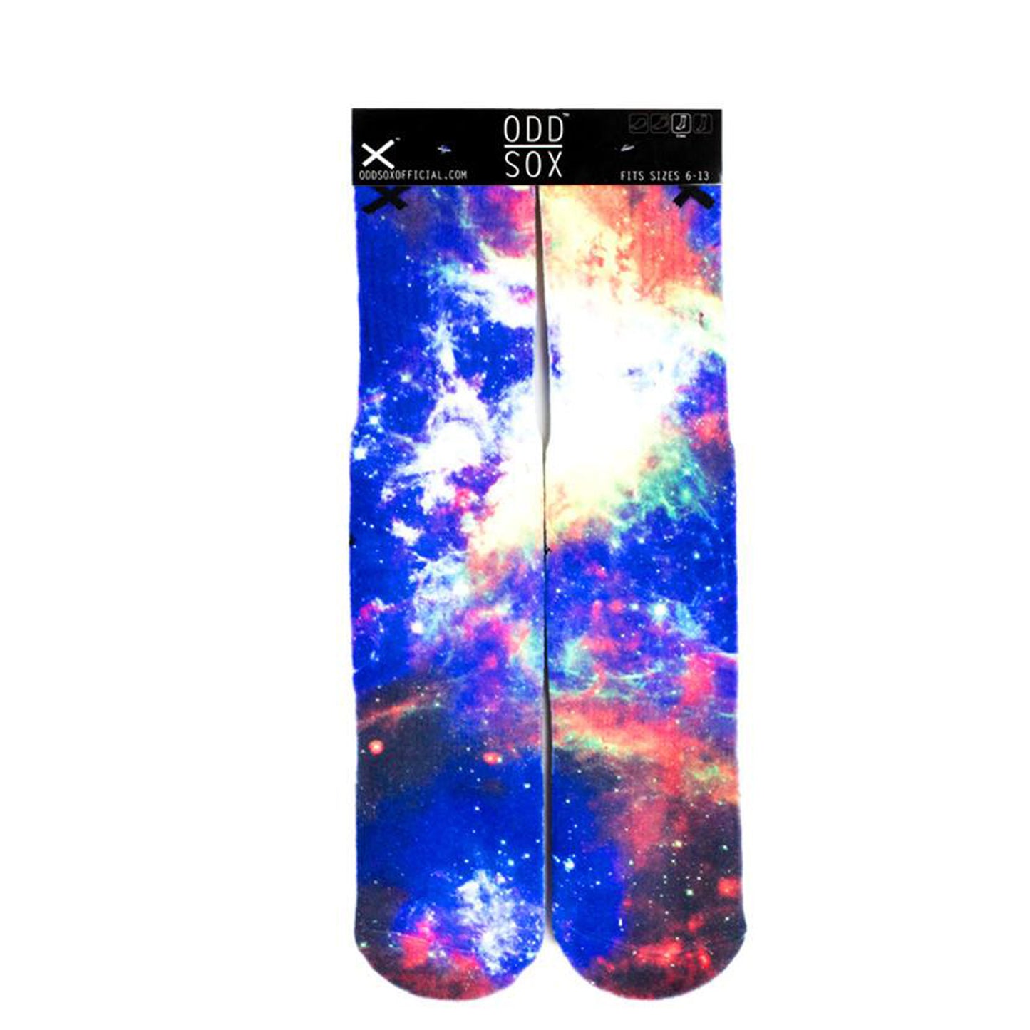 Odd Sox Men's Crew Socks - Nebula