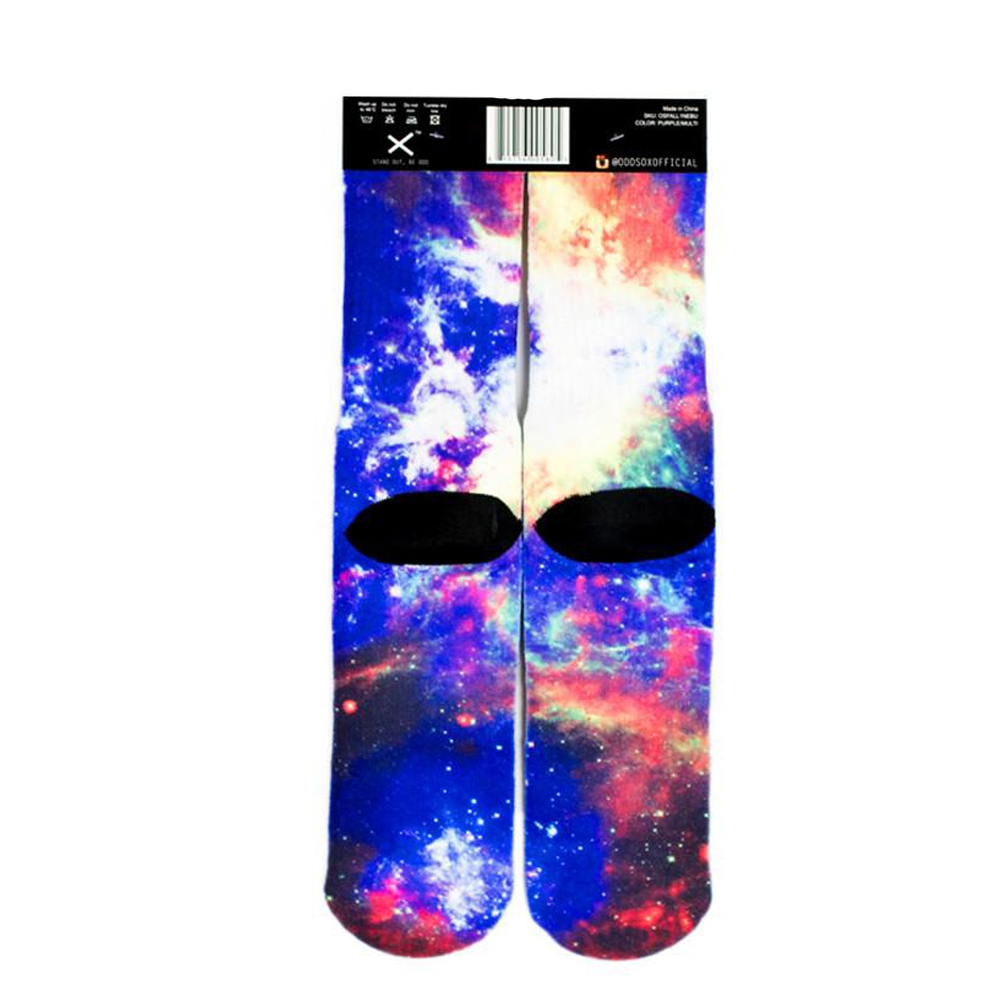 Odd Sox Men's Crew Socks - Nebula