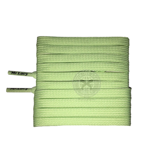 Mr Lacy Pastels - Pastel Green Shoelaces