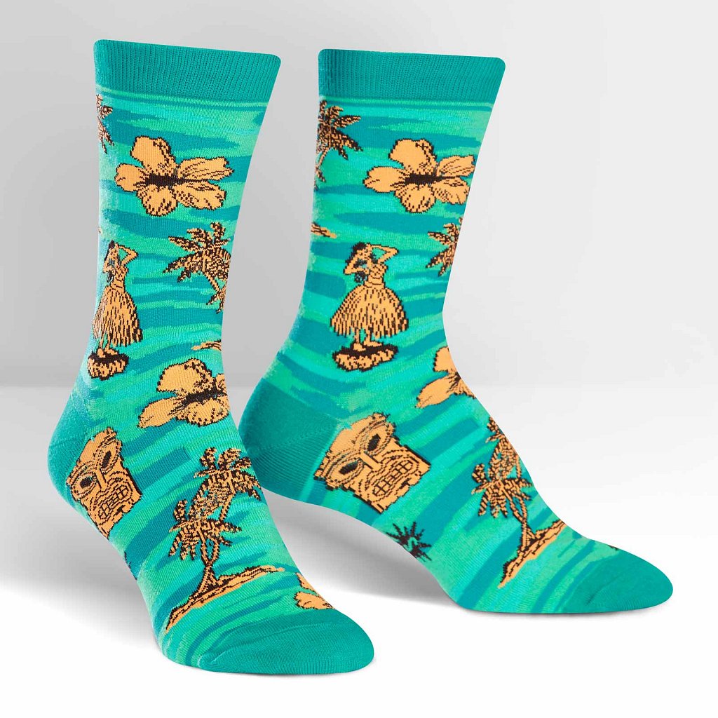 Sock It To Me Women's Crew Socks - Tiki Toes