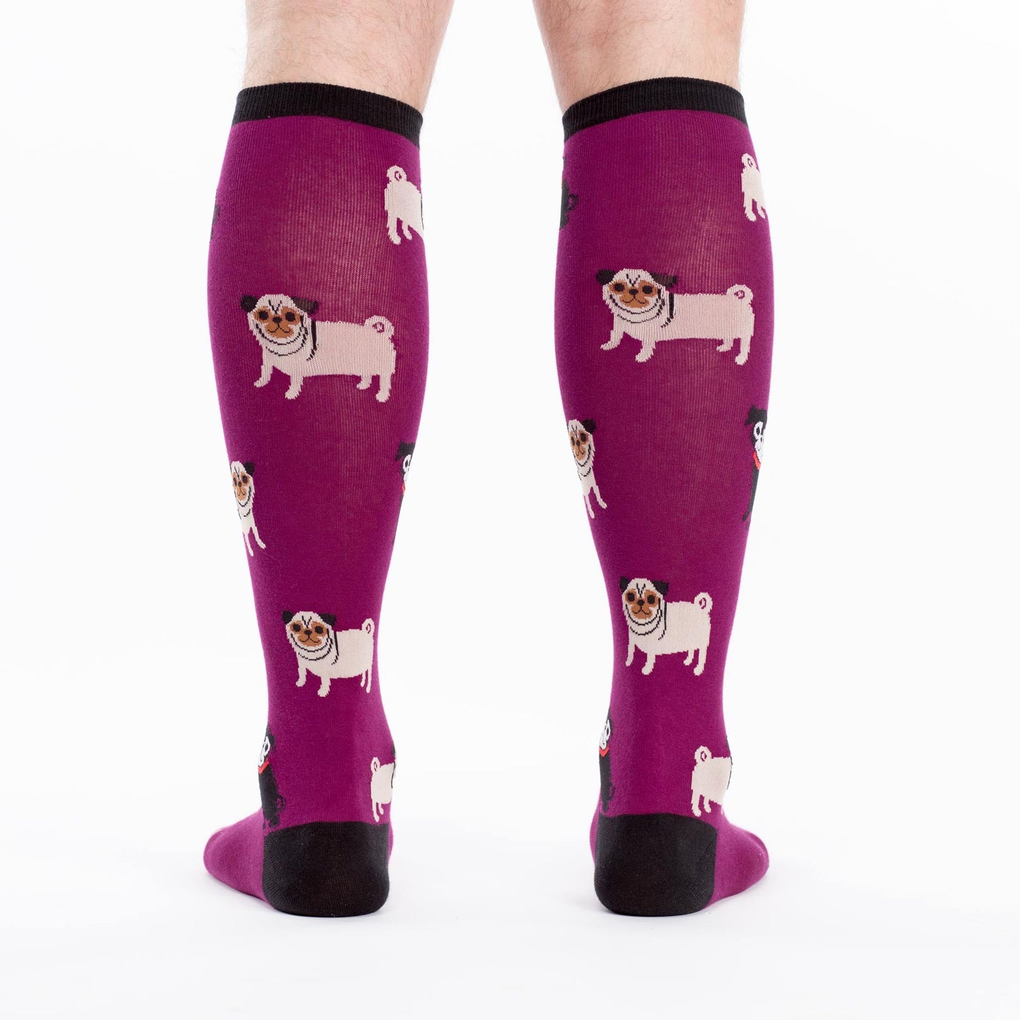 Sock It To Me STRETCH-IT Unisex Knee High Socks - Pug Life