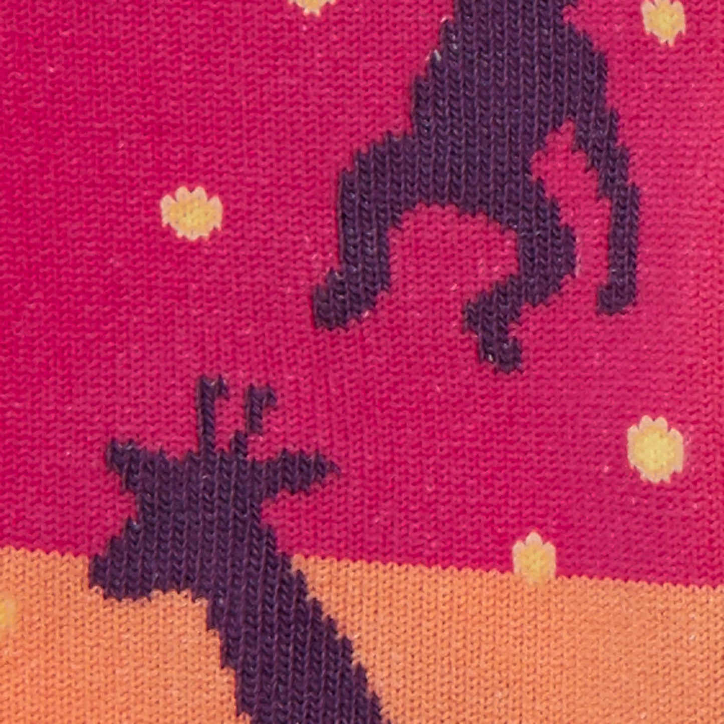 Sock It To Me Kids Knee High Socks - Sunset Safari (7-10 Years Old)