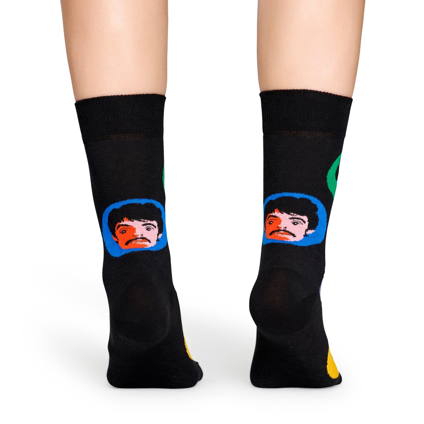 Happy Socks x The Beatles Women's Crew Socks - Bright Spot