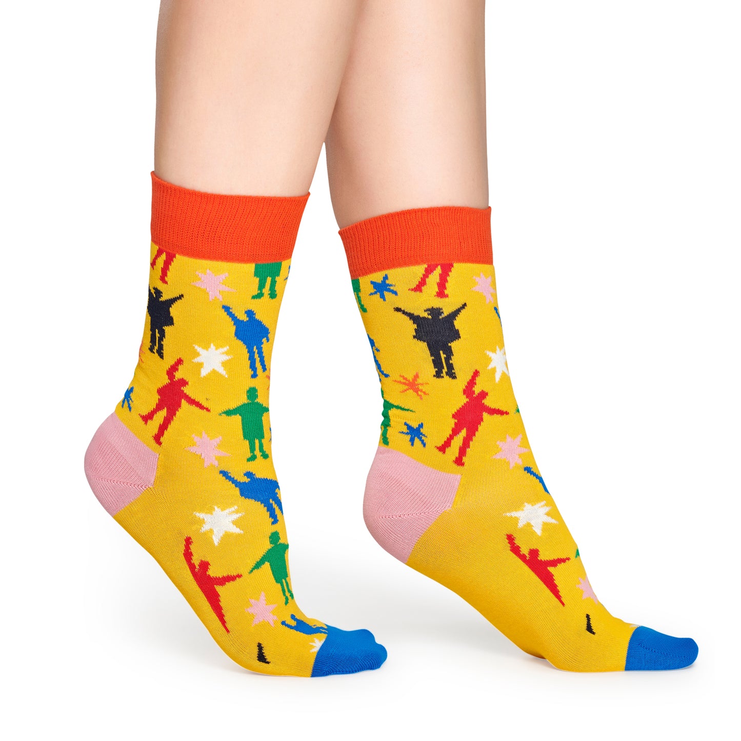 Happy Socks x The Beatles Women's Crew Socks - Helping Hands