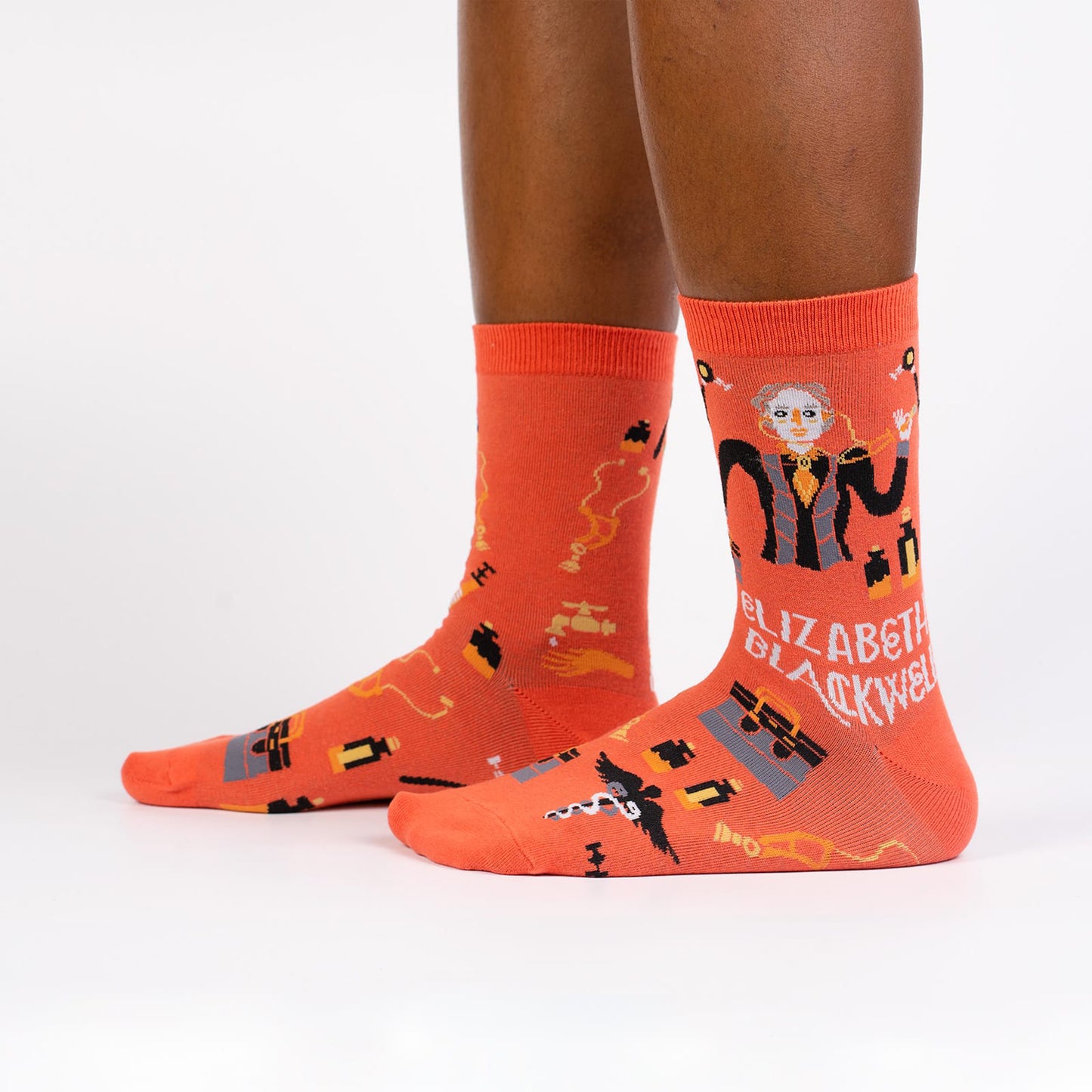 Sock It To Me Women's Crew Socks - Elizabeth Blackwell
