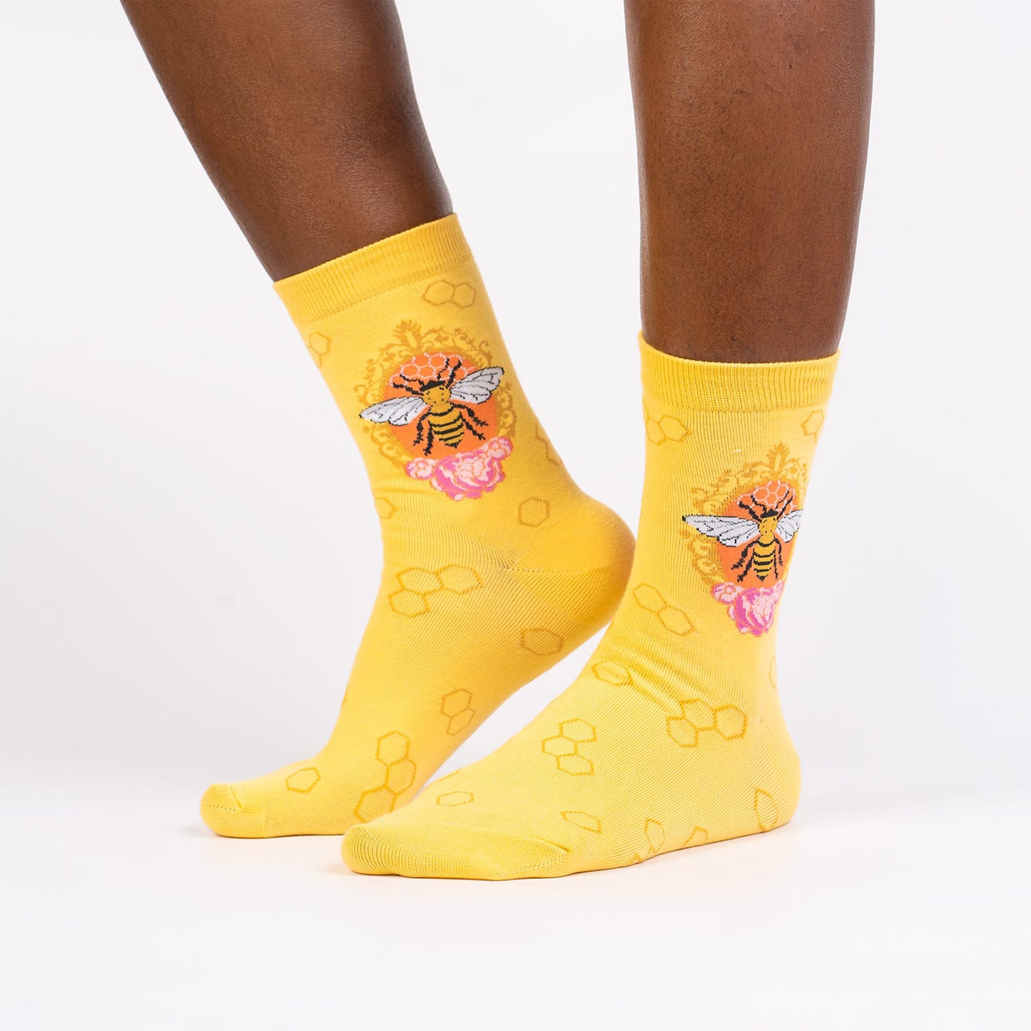 Sock It To Me Women's Crew Socks - Queen Bee