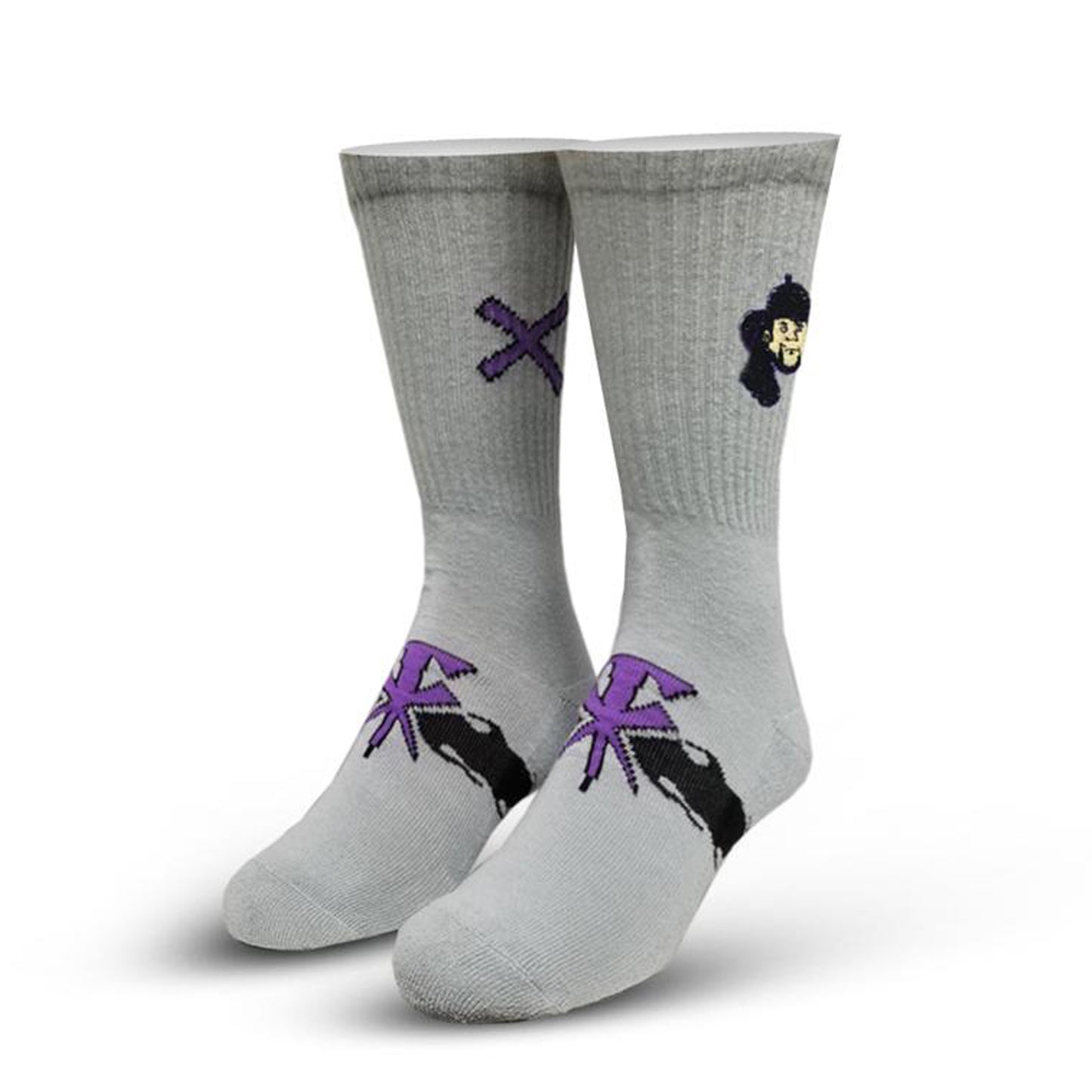 Odd Sox Men's Crew Socks - Deadman (WWE)