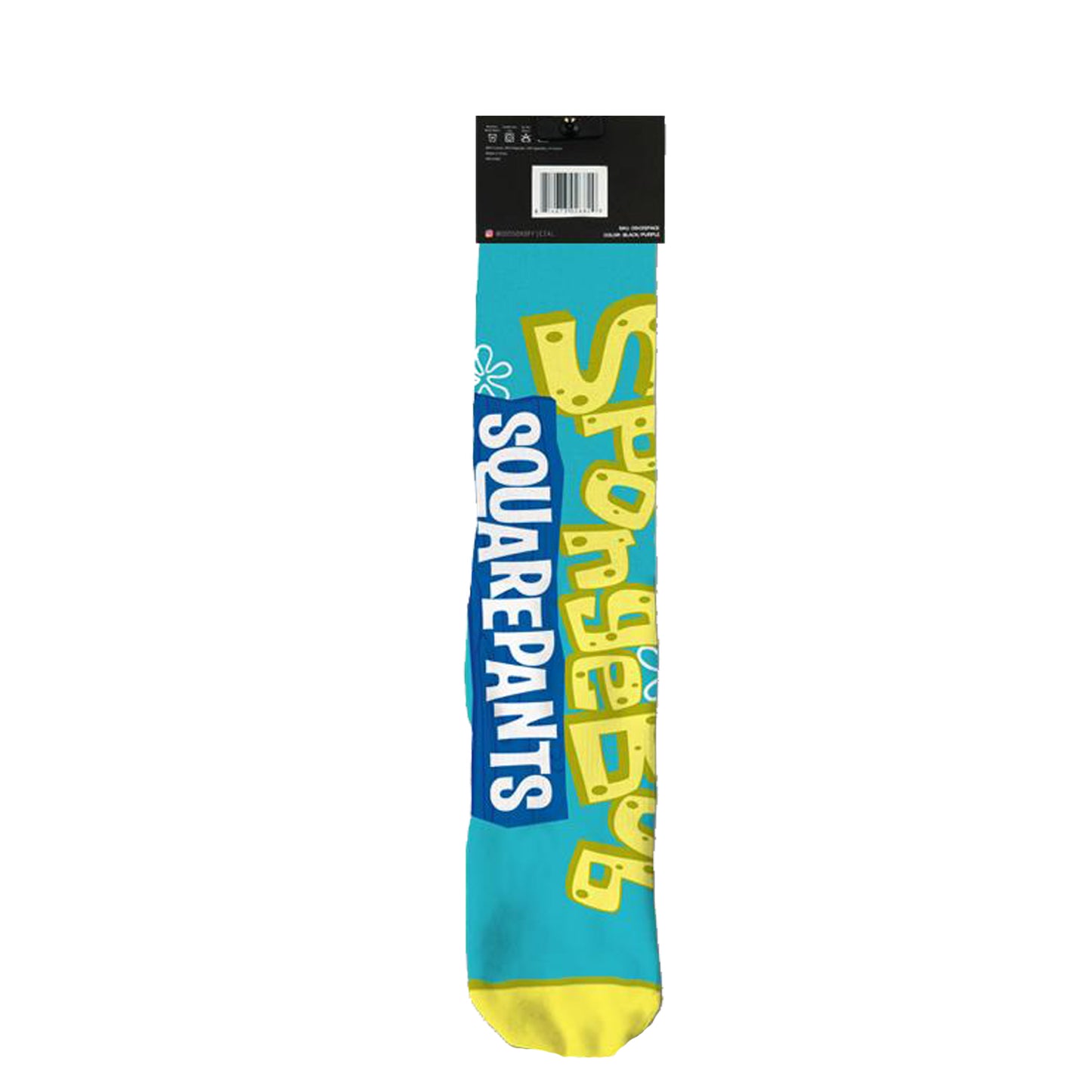 Odd Sox Men's Crew Socks - Spongebob Big Face
