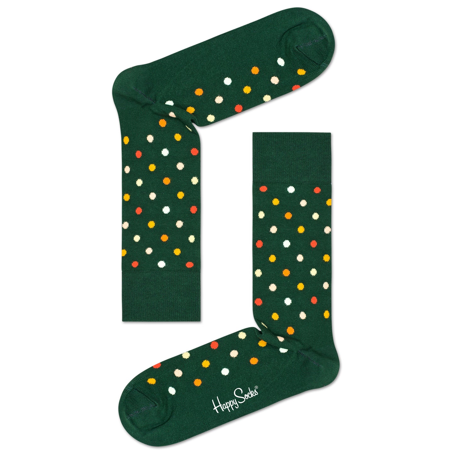 Happy Socks Men's Crew Socks - Dot