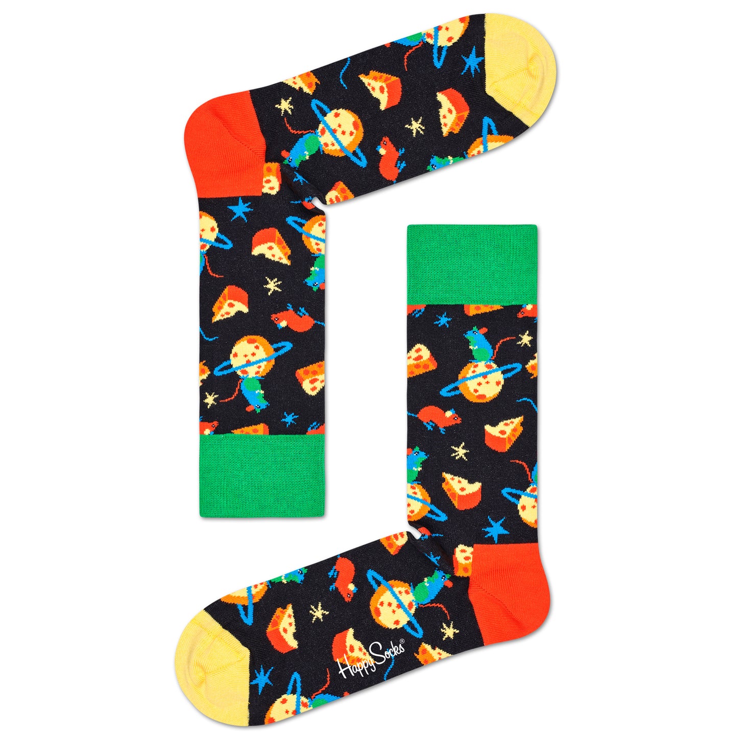 Happy Socks Women's Crew Socks - Moon Mouse
