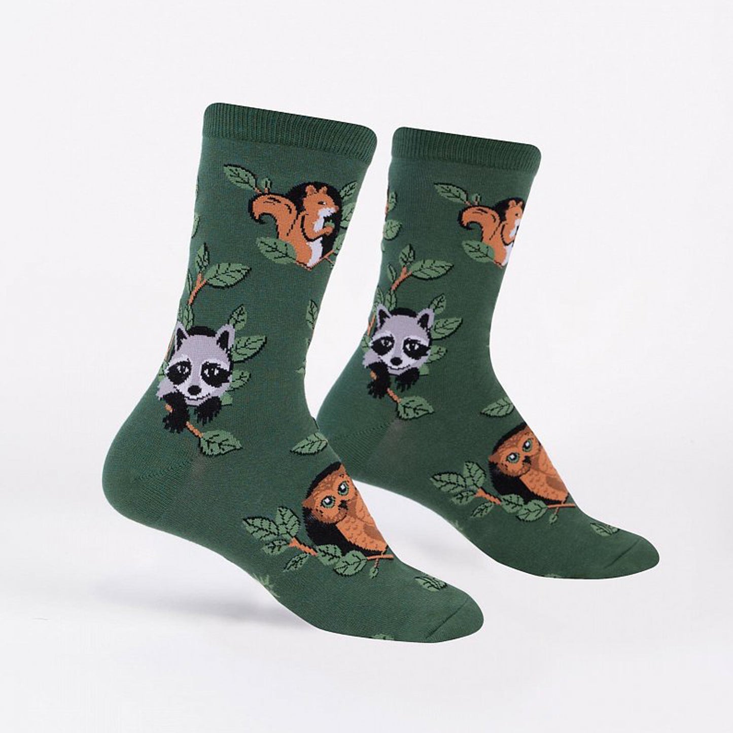 Sock It To Me Women's Crew Socks - Woodland Watchers
