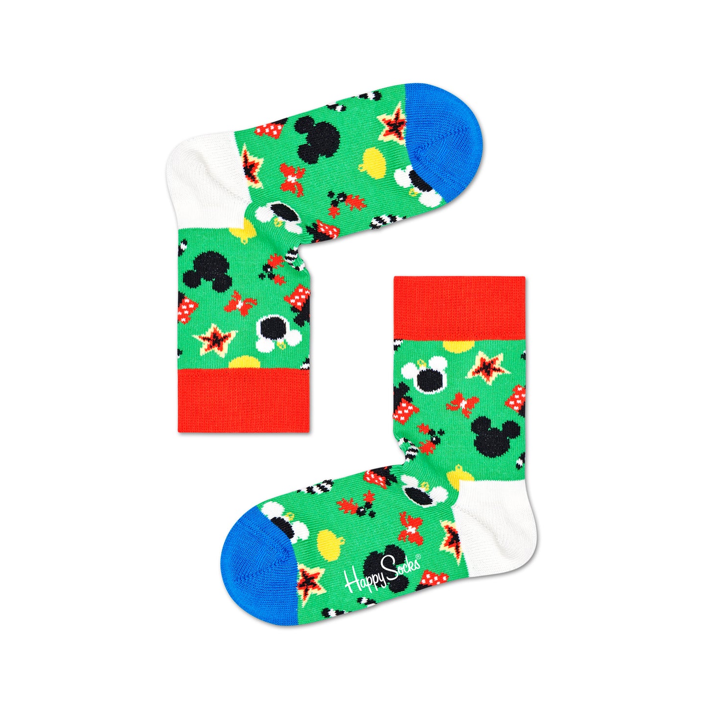 Happy Socks x Disney Kids Crew Socks - Treemendous (7-9 Years Old)