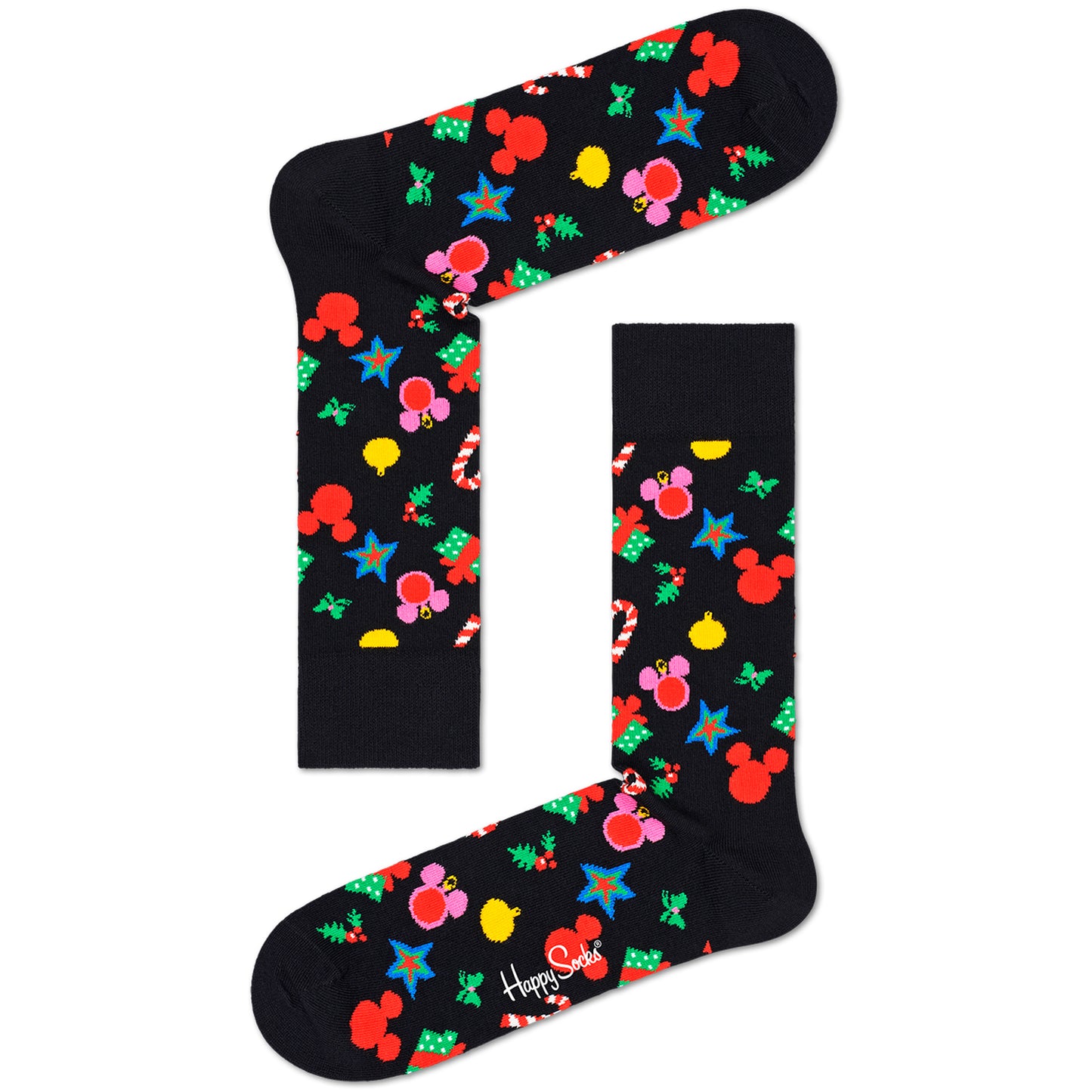 Happy Socks Men's Disney Christmas VHS Gift Box - 4 Pack