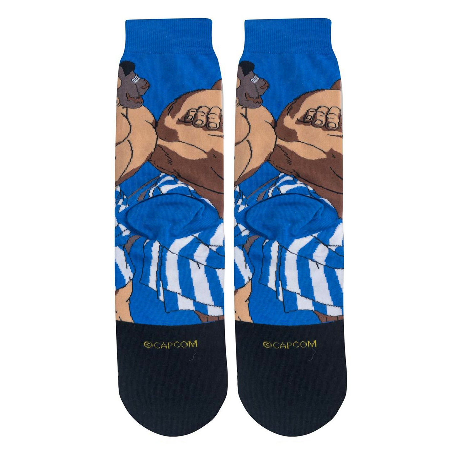 Odd Sox Men's Crew Socks - E Honda (Street Fighter II)