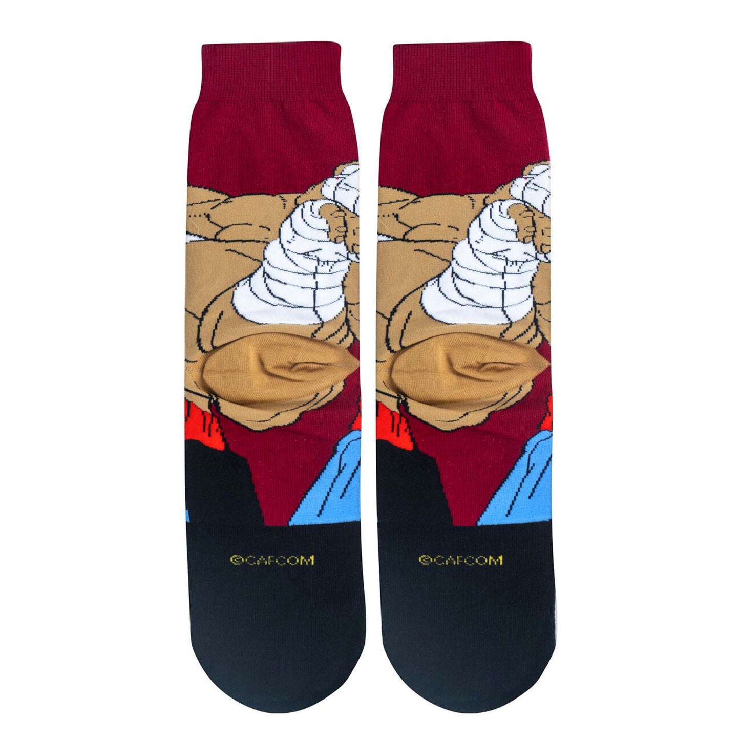 Odd Sox Men's Crew Socks - Sagat (Street Fighter II)