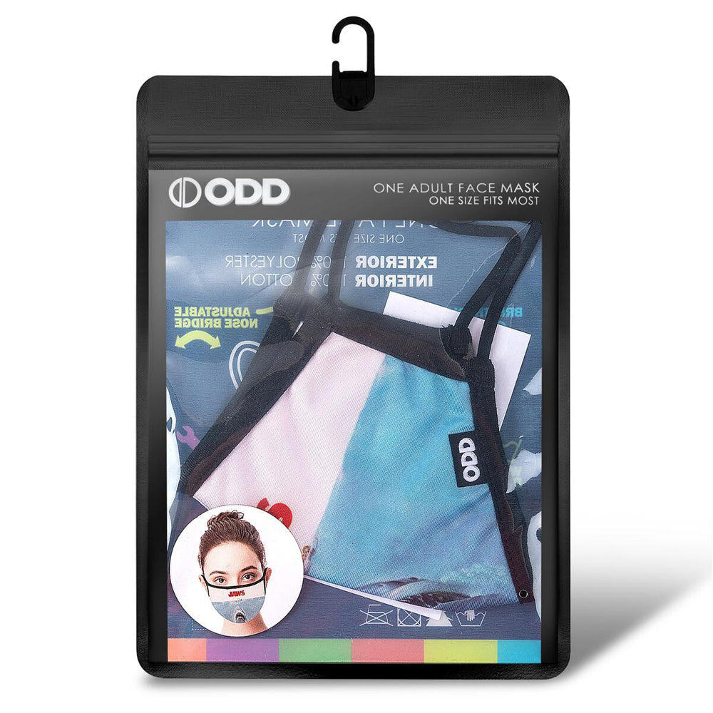Odd Sox Face Masks - Jaws (One Size)