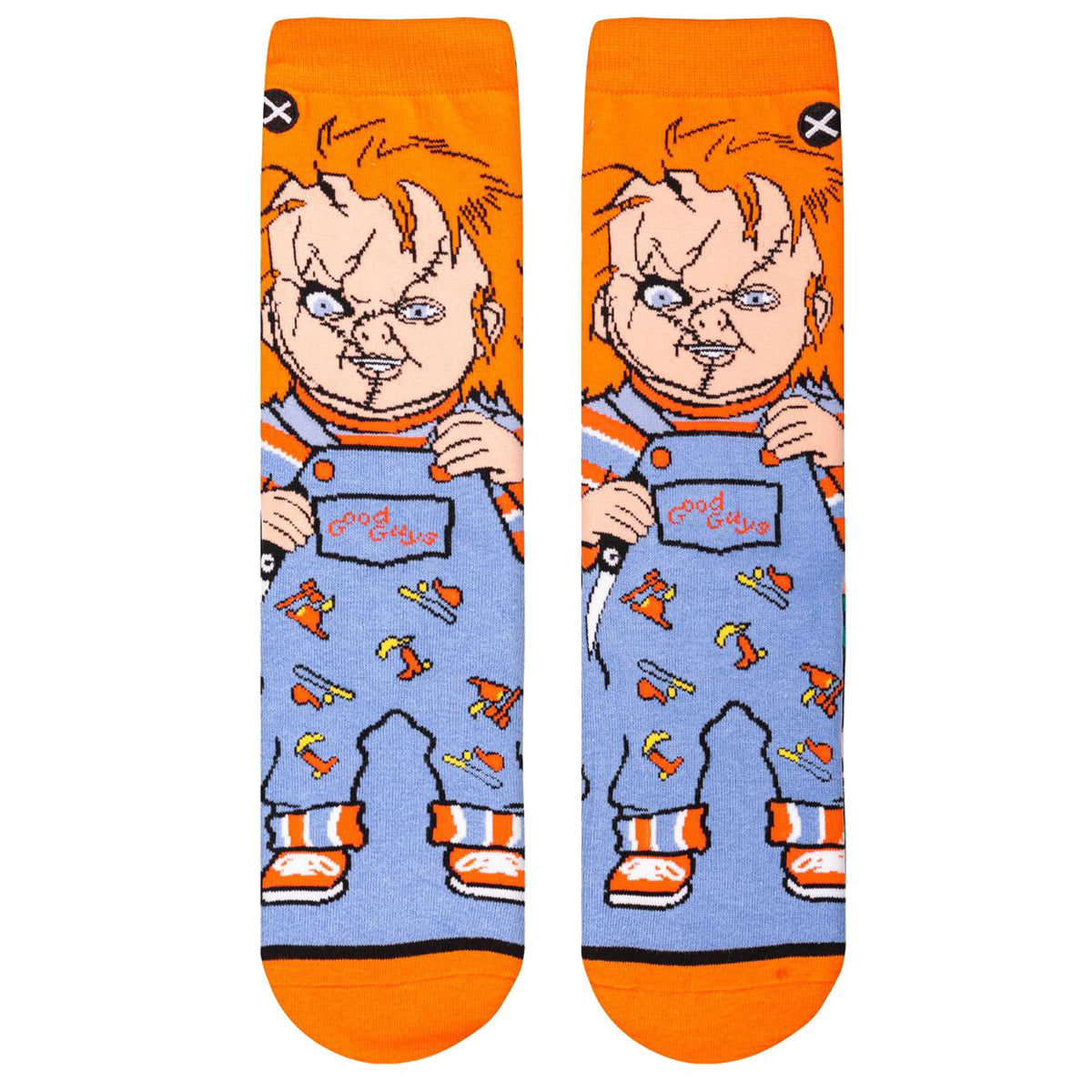 Odd Sox Women's Crew Socks – Good Guy (Chucky)