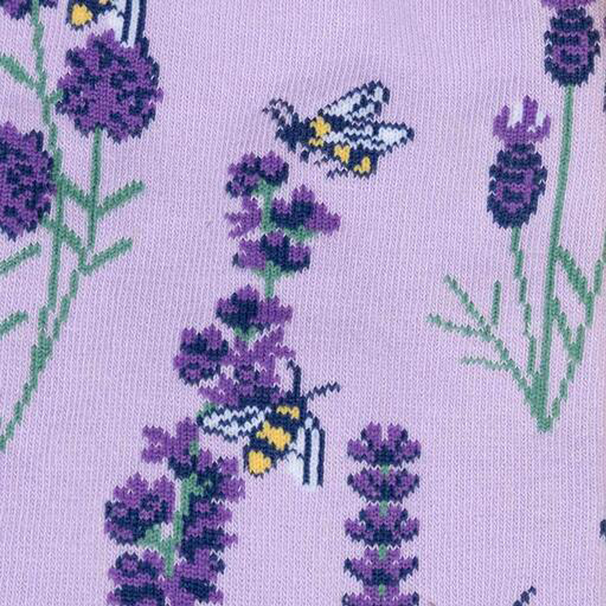 Sock It To Me Women's Crew Socks - Bees & Lavender