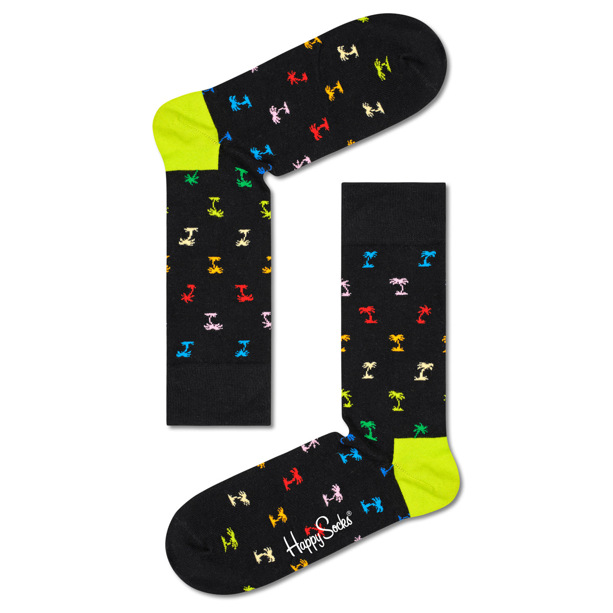 Happy Socks Men's Crew Socks - Palm