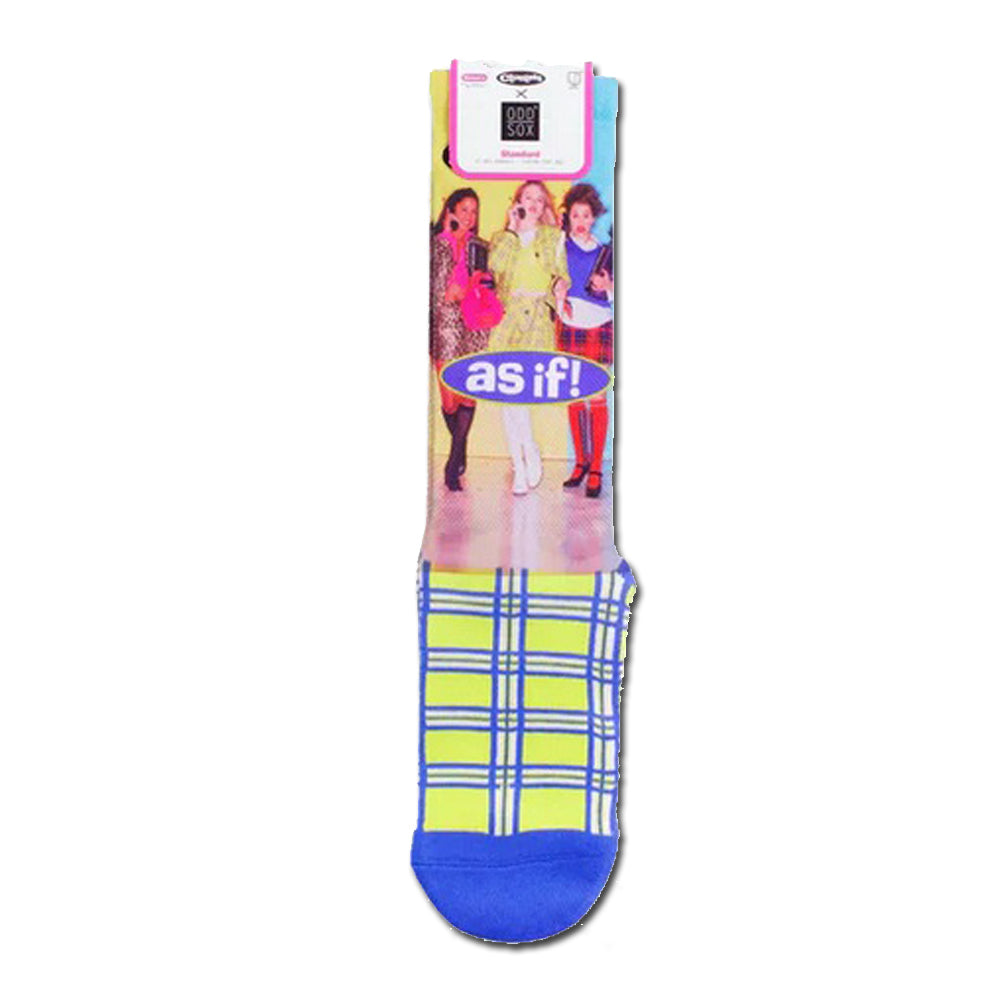 Odd Sox Women's Crew Socks - As If (Clueless)