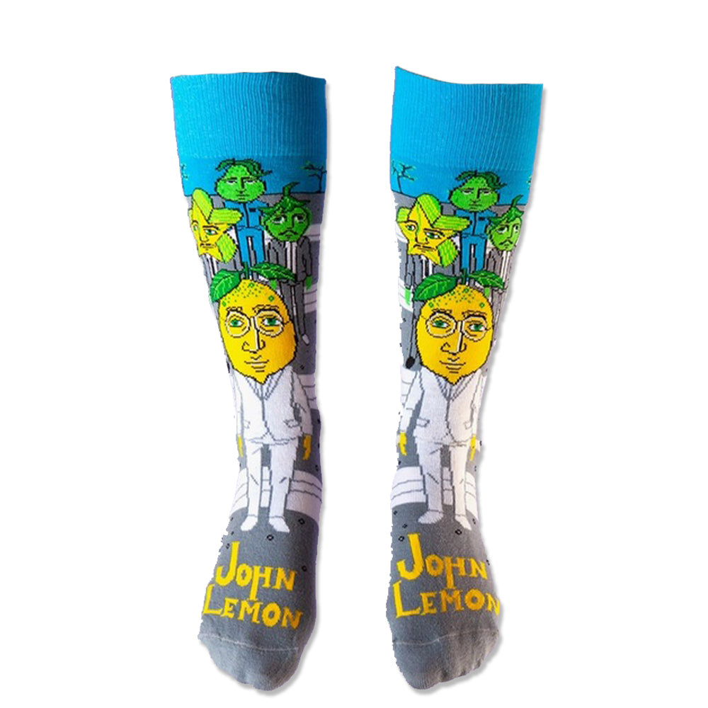 Freaker USA Unisex Crew Socks - John Lemon