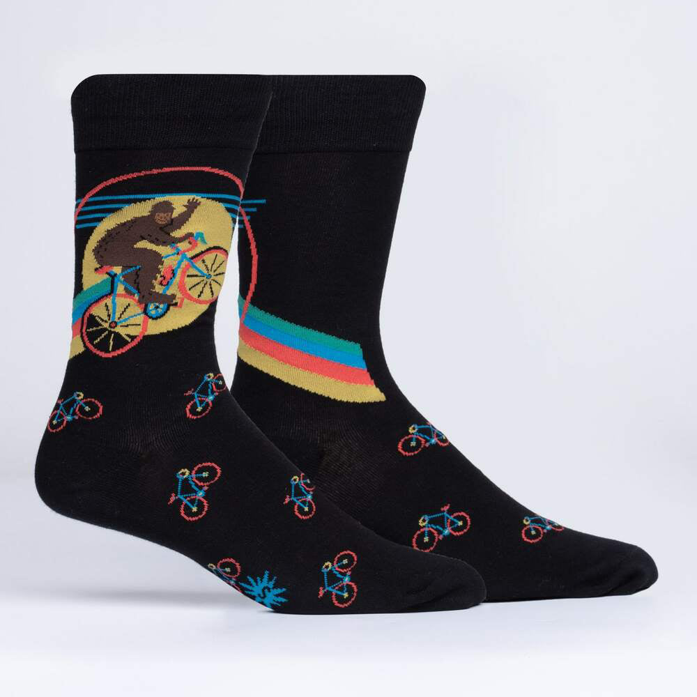 Sock It To Me Men's Crew Socks - Bike-Squatch