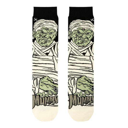 Odd Sox Men's Crew Socks - Mummy (Universal Monsters)