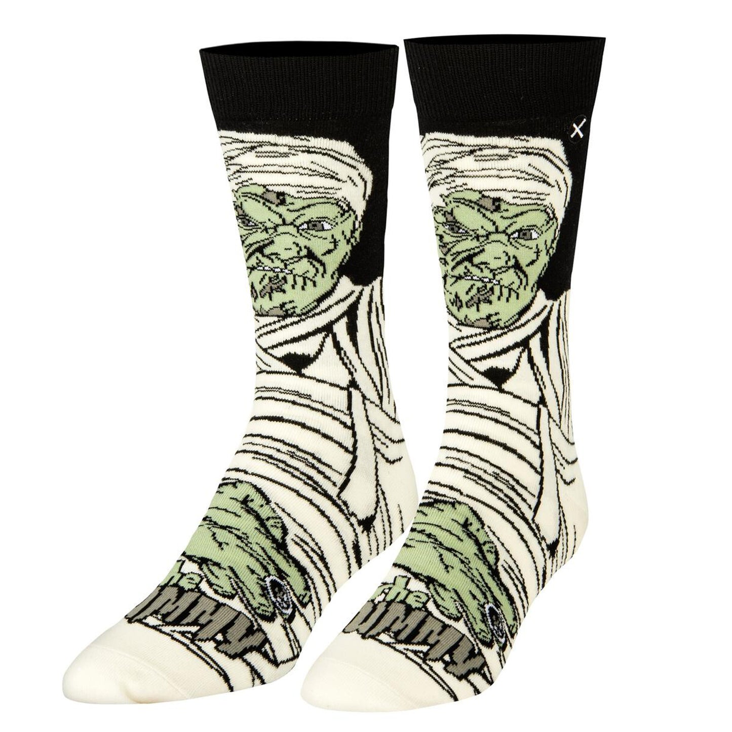 Odd Sox Men's Crew Socks - Mummy (Universal Monsters)