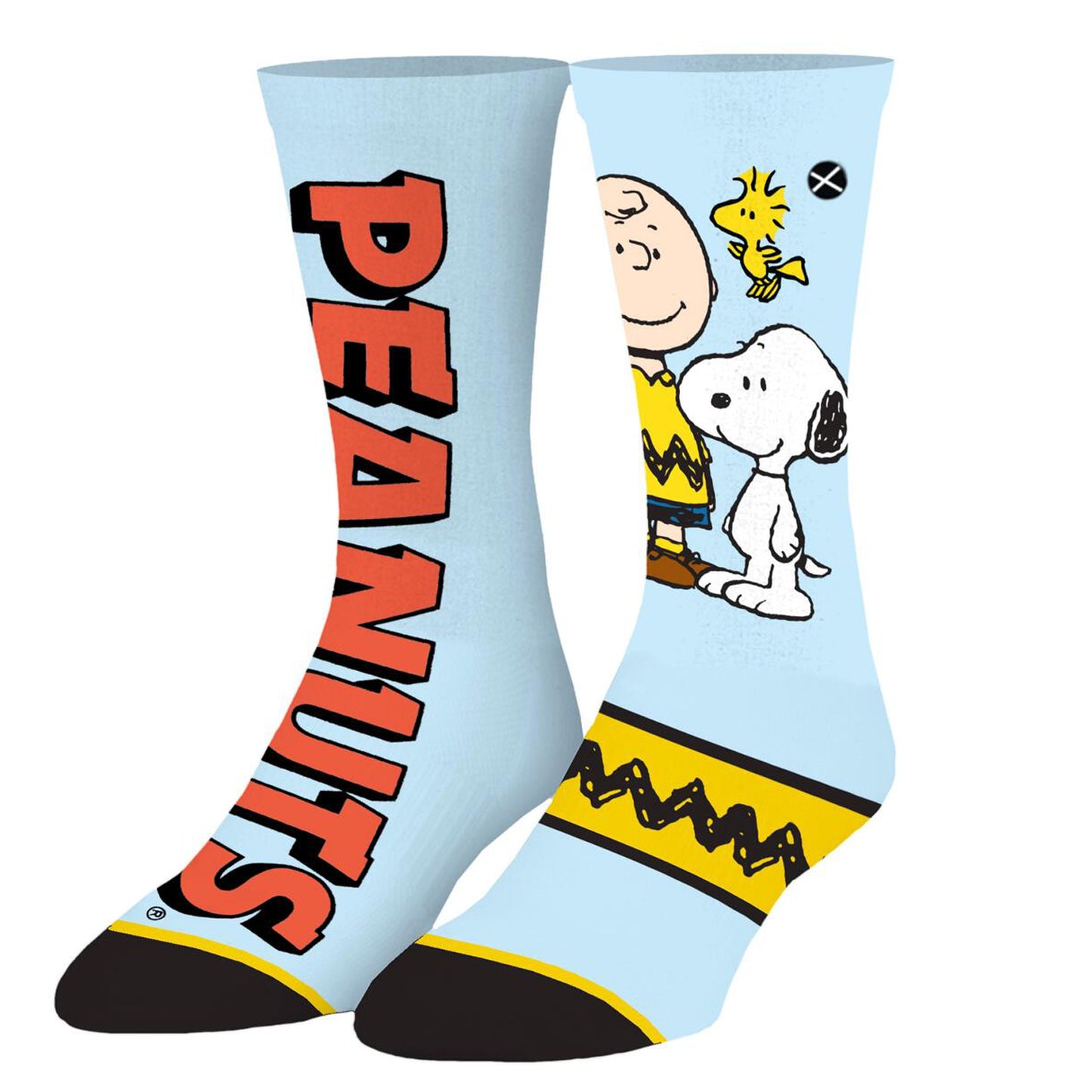 Odd Sox Men's Crew Socks - Peanuts Split