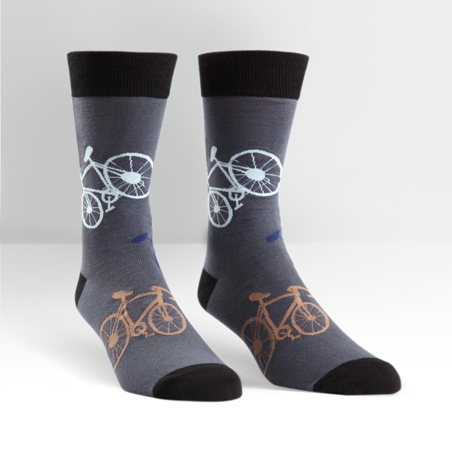 Sock It To Me Men's Crew Socks - Large Bikes