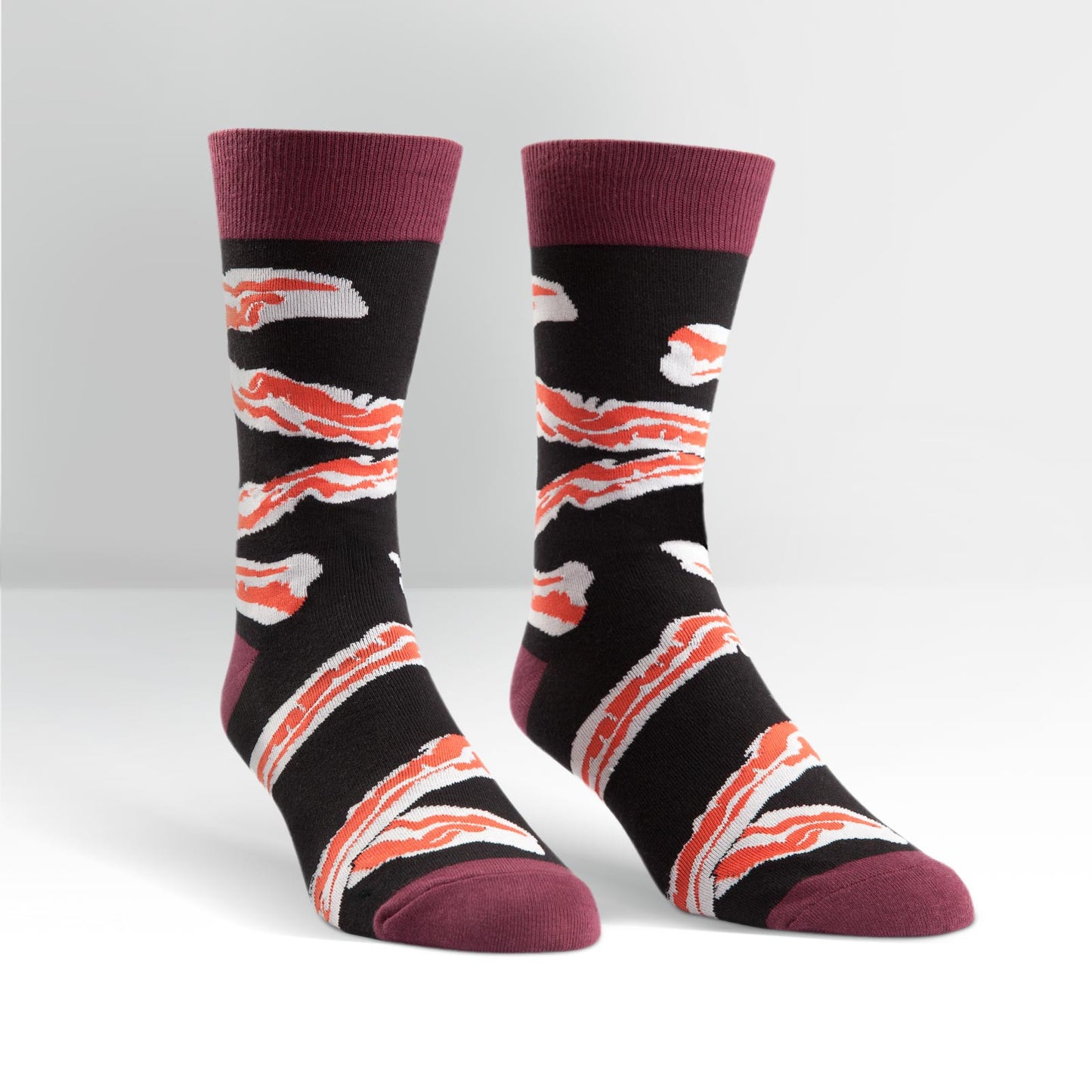 Sock It To Me Men's Crew Socks - Bacon