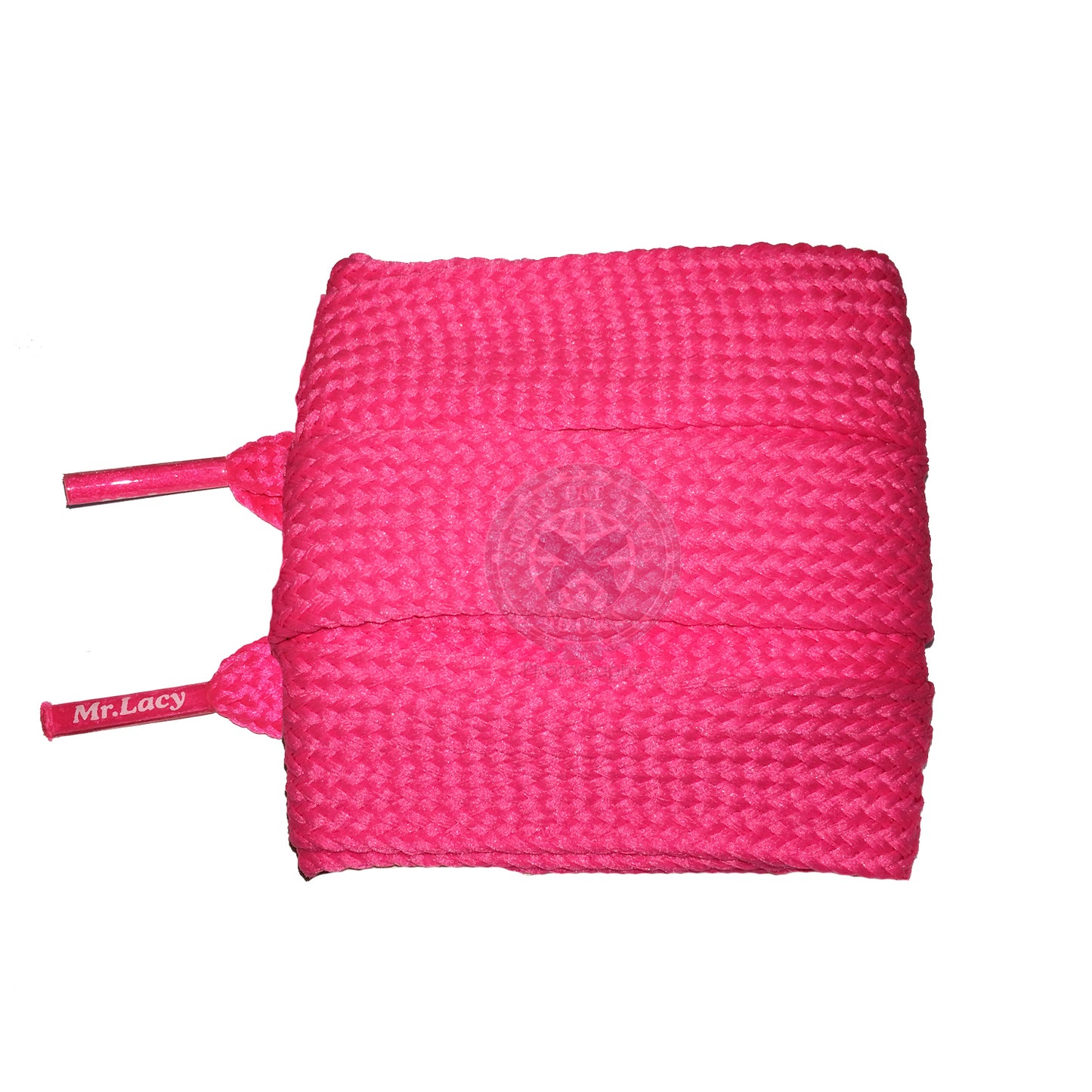 Mr Lacy Fatties - Neon Pink Fat Shoelaces