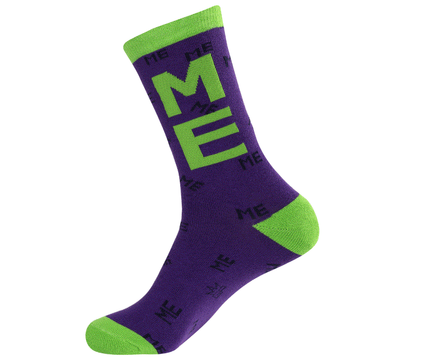 Gumball Poodle Unisex Crew Socks - Me Me Me