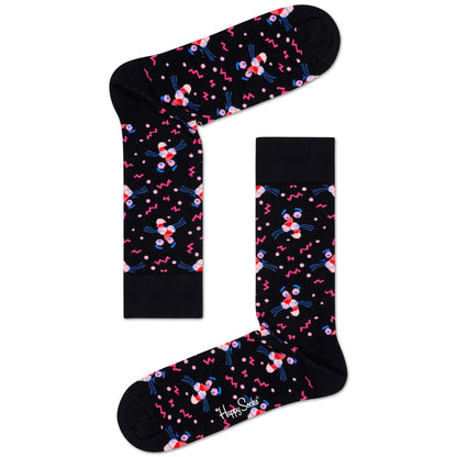 Happy Socks x Pink Panther Men's Crew Socks - Pink Panic