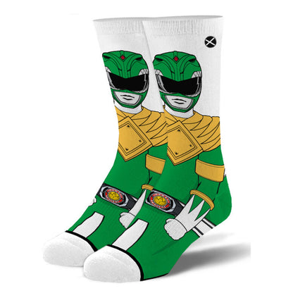 Odd Sox Men's Crew Socks - Green Ranger