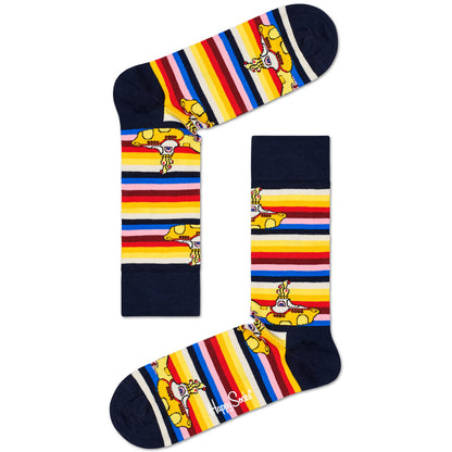 Happy Socks x The Beatles Men's Crew Socks - All on Board