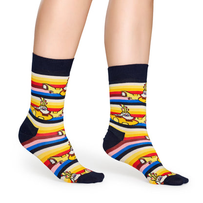 Happy Socks x The Beatles Women's Crew Socks - All on Board