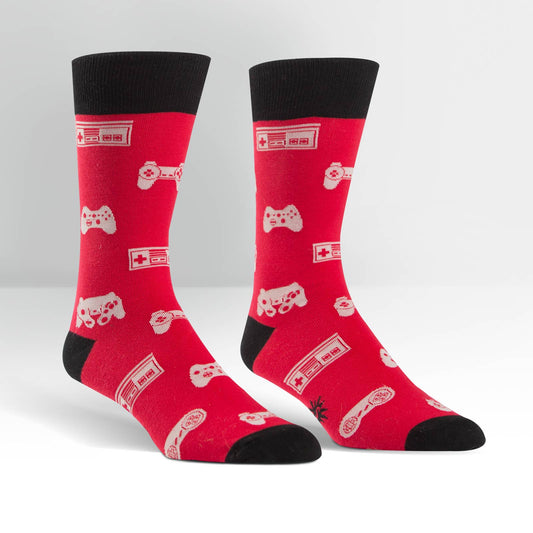 Sock It To Me Men's Crew Socks - Multi Player