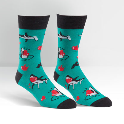 Sock It To Me Men's Crew Socks - Love Bites