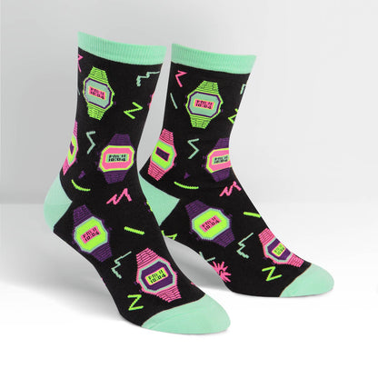 Sock It To Me Women's Crew Socks - Just in Time