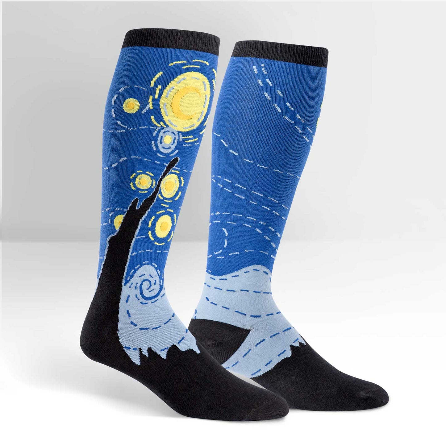 Sock It To Me STRETCH-IT Unisex Knee High Socks - Starry Night