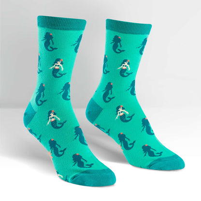 Sock It To Me Women's Crew Socks - Princess of the Sea