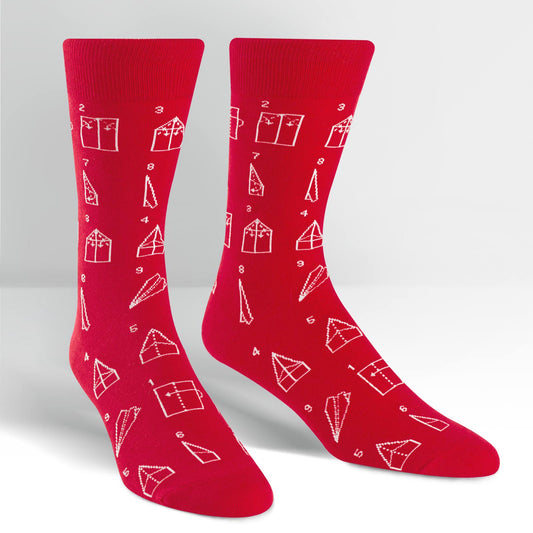 Sock It To Me Men's Crew Socks - How to Fly