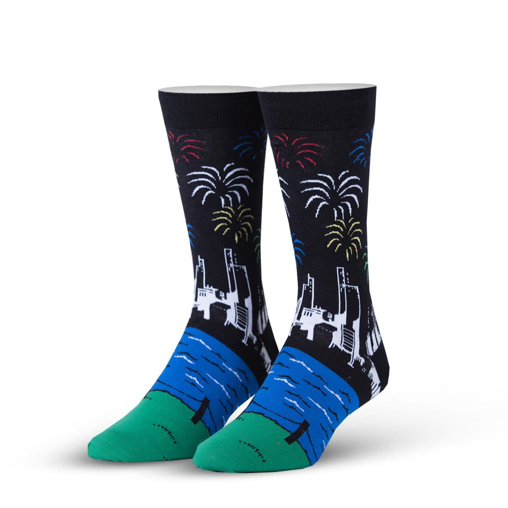 Odd Sox Men's Crew Socks - Celebration