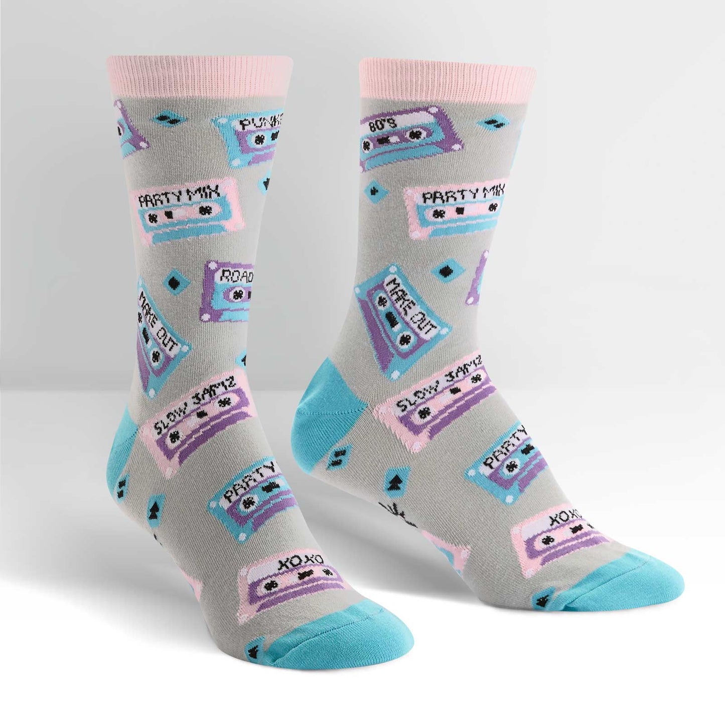 Sock It To Me Women's Crew Socks - Mixtapes