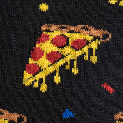 Sock It To Me Kids Knee High Socks - Pizza Party (7-10 Years Old)