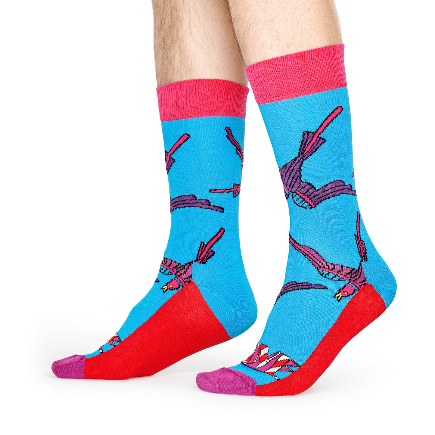 Happy Socks x The Beatles Men's Crew Socks - Love (50th Anniversary)